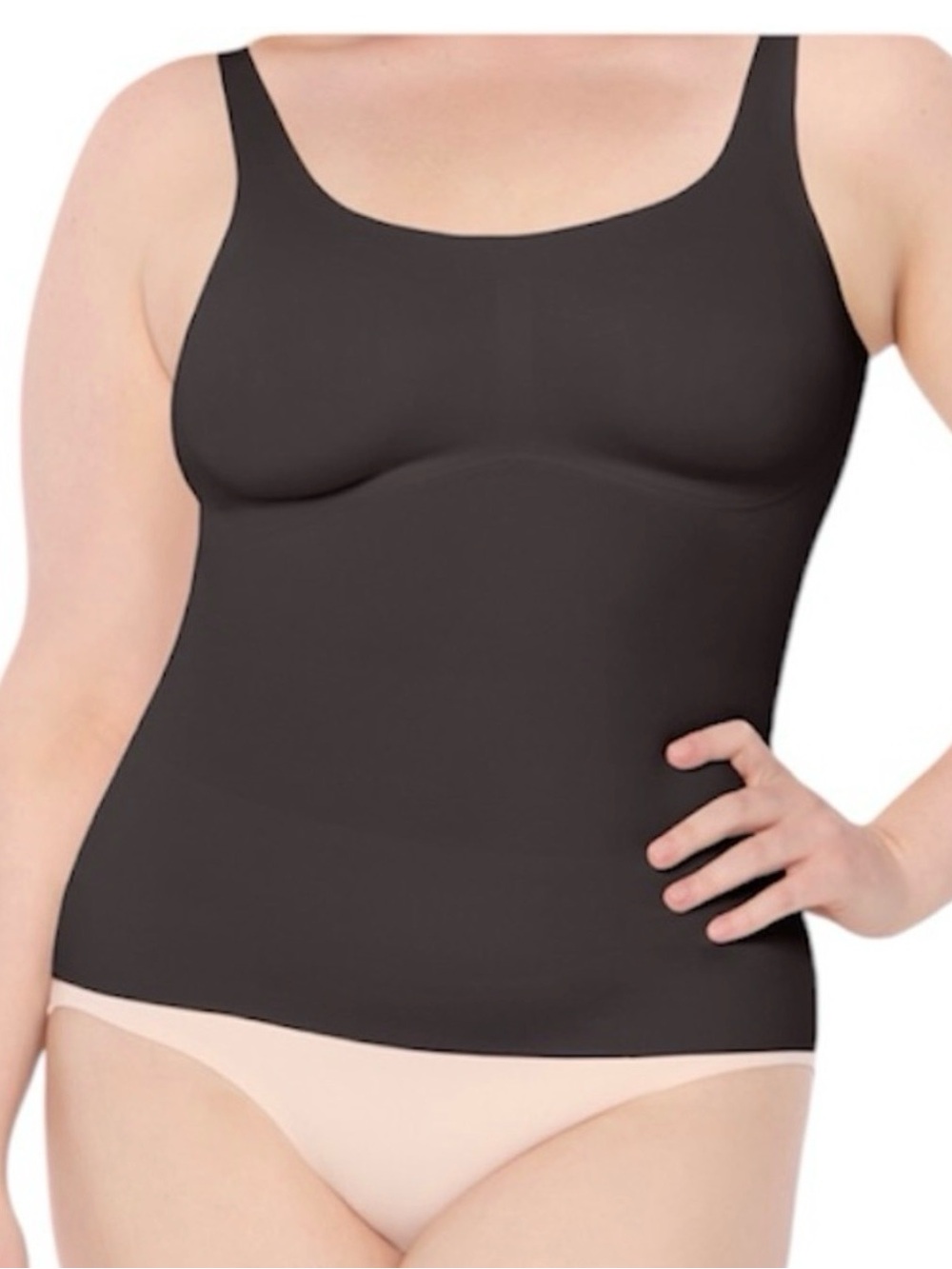 Ruby Ribbon Second Skin Cami Style 1610 Black Size 34 or small